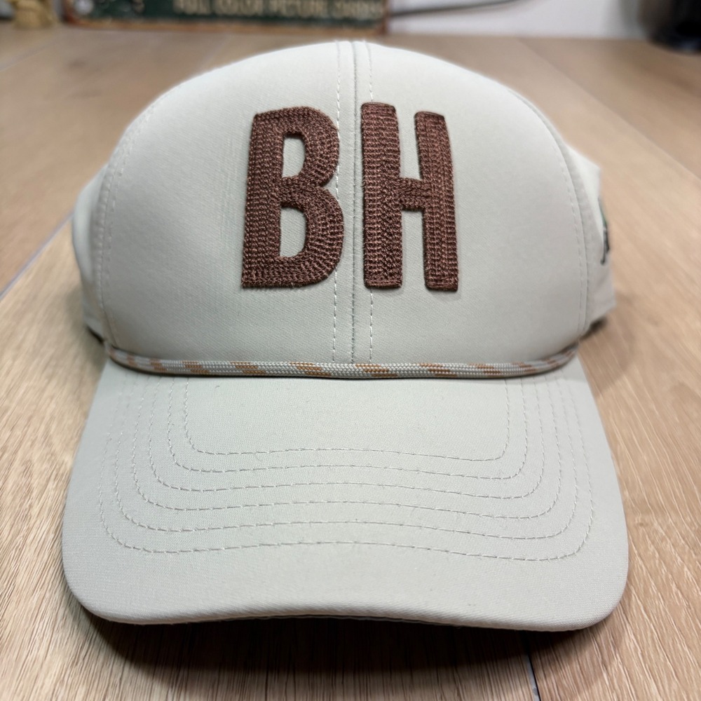 Bay Hill Arnold Palmer Golf Course Hat‎ BH Rope Snapback Tan Cap Rope OSFA Mens